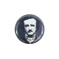 Eddie Phalen Edgar Allan Poe Button