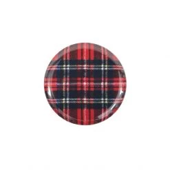 Eddie Phalen Red Plaid Button EVERYTHING ELSE