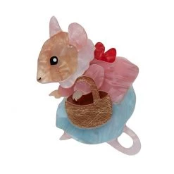 Erstwilder ACCESSORIES Beatrix Potter Mrs. Tittlemouse Brooch