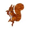 Erstwilder Beatrix Potter Squirrel Nutkin Brooch