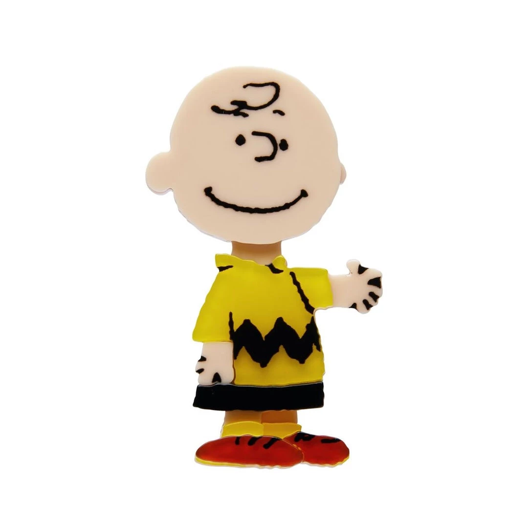 Erstwilder Peanuts Collection Charlie Brown Brooch 3 Erstwilder Peanuts Collection Charlie Brown Brooch