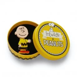 Erstwilder Peanuts Collection Charlie Brown Brooch