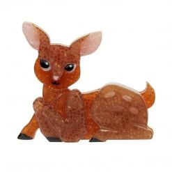 Erstwilder ACCESSORIES Doe-Eyed Deary Brooch