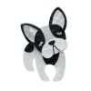 Erstwilder Fan Favourites Fabian The French Bulldog Brooch