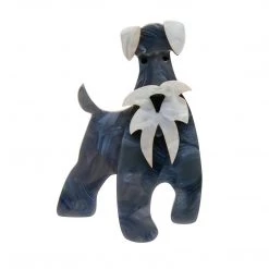 Erstwilder ACCESSORIES Fan Favourites The Schnauzer And Klaus Brooch