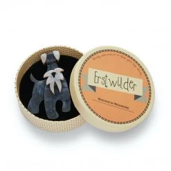 Erstwilder ACCESSORIES Fan Favourites The Schnauzer And Klaus Brooch
