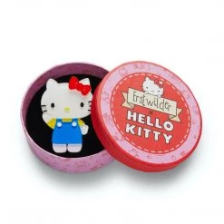Erstwilder Hello Kitty Collection Meet Kitty White Brooch