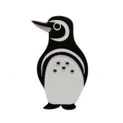 Erstwilder ACCESSORIES Endangered Animals Northside Wanderer Penguin Brooch