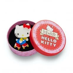 Erstwilder Hello Kitty Collection Time For A Skate Brooch