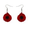 Erstwilder Poppy Field Dangle Earrings