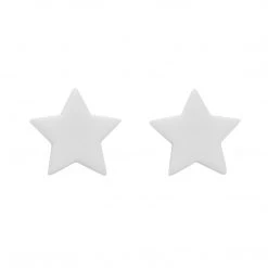Erstwilder Essentials Star Post Earrings - White