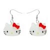 Erstwilder Hello Kitty Collection Hello Kitty Dangle Earrings 2 Erstwilder Hello Kitty Collection Hello Kitty Dangle Earrings