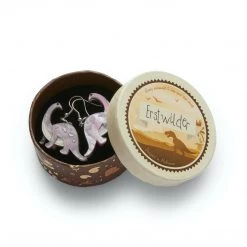 Erstwilder ACCESSORIES Dinosauria I'll Be Brach Dangle Earrings