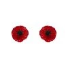 Erstwilder Poppy Field Post Earrings