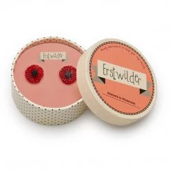 Erstwilder Poppy Field Post Earrings