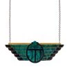 Erstwilder Art Deco Collection Ancient Egypt Revival Necklace ACCESSORIES 1 Erstwilder Art Deco Collection Ancient Egypt Revival Necklace ACCESSORIES