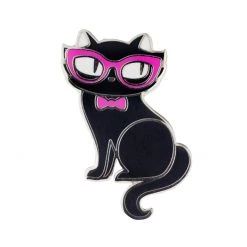 Erstwilder Elissa The Indie Cat Enamel Pin
