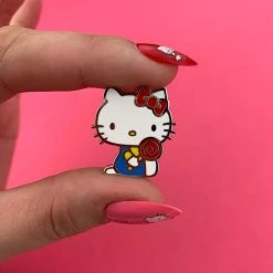 Erstwilder Hello Kitty Lollipop Enamel Pin EVERYTHING ELSE