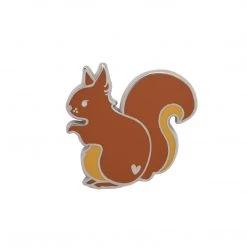 Erstwilder EVERYTHING ELSE Scrupulous Squirrel Enamel Pin