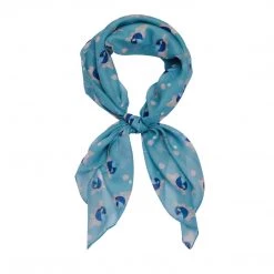 Fan Favourites Phoebe The Fairy Wren Chiffon Scarf By Erstwilder ACCESSORIES