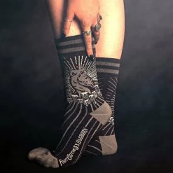 FootClothes ACCESSORIES Night Owl Unisex Crew Socks