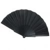 Red Apple Accessories Folding Fan In Black