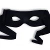 Forum Novelties EVERYDAY IS HALLOWEEN Black Mask With Ties