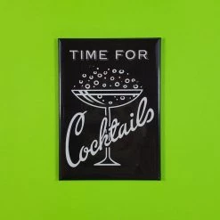 Fridgedoor Time For Cocktails Magnet