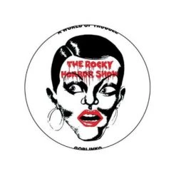 Goblinko The Rocky Horror Show Poster Logo - Medium Button EVERYTHING ELSE