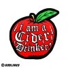 Goblinko EVERYTHING ELSE I Am A Cider Drinker Sticker