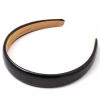 Fame Accessories Shiny Black Headband