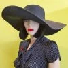 Cap Zone 5.5" Wide Wired Brim Sun Hat In Black ACCESSORIES