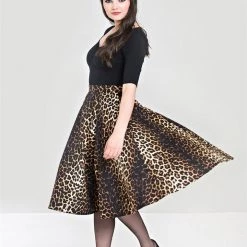 Hell Bunny APPAREL Panthera 50s Circle Skirt