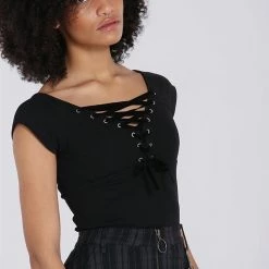 Hell Bunny Belladonna Top APPAREL