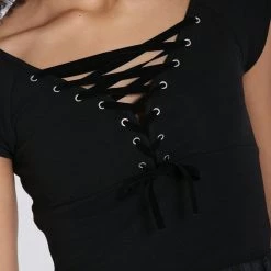 Hell Bunny Belladonna Top APPAREL