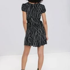 Barbed Wire Mini Dress By Hell Bunny APPAREL