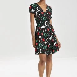 NEW ARRIVALS Good Fortune Mini Dress By Hell Bunny 9 NEW ARRIVALS Good Fortune Mini Dress By Hell Bunny