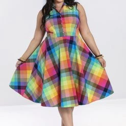 Lucia 50s Shirtwaist Dress By Hell Bunny