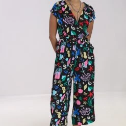 Cora Jumpsuit By Hell Bunny