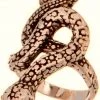 Girly Accessories Wraparound Snake Ring - Gold