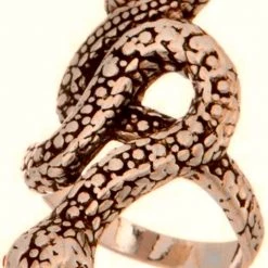 Girly Accessories Wraparound Snake Ring - Gold