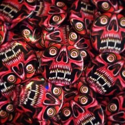 Smelly Elle Demon Skull Button EVERYTHING ELSE