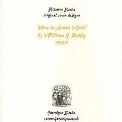 Jarndyce Books EVERYTHING ELSE How To Avoid Work Card