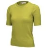 MAK APPAREL Retro Crew Neck Short Sleeve Sweater Moss Green