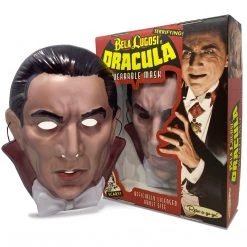 Retro-a-go-go! Studios NEW ARRIVALS Bela Lugosi Dracula Wearable Mask In Crypt Color