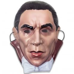 Retro-a-go-go! Studios NEW ARRIVALS Bela Lugosi Dracula Wearable Mask In Crypt Color