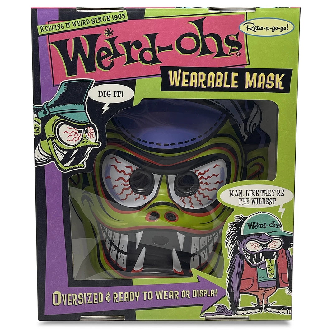 Retro-a-go-go! Studios Weird-Ohs Wearable Davey Mask 4 Retro-a-go-go! Studios Weird-Ohs Wearable Davey Mask