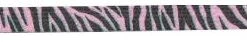 Hollywood Mirror Pink Zebra Print Shoelaces ACCESSORIES