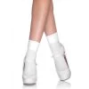 Leg Avenue White Nylon Cuffed Anklet ACCESSORIES