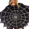 Leg Avenue Glitter Web Poncho In Black APPAREL